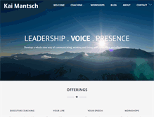 Tablet Screenshot of kaimantsch.com